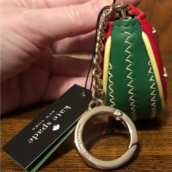 NWT-Kate Spade-SET-Staci Watermelon🍉Party Wallet & Watermelon🍉Coin Purse-$328: - Picture 15 of 16